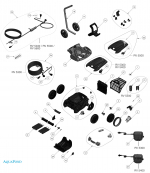Ersatzteile für Zodiac Poolroboter  RV 5300 (Vortex 3 - 4WD) / RV 5400 / RV 5500 / RV 5600 Vortex
