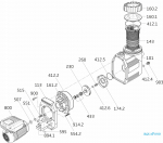 Náhradní díly pro čerpadlo Badu 90 Eco VS, 230V