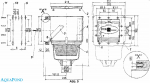 Ersatzteile für Skimmer V10 ABS für Folie, 150 x 150 mm