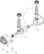 Ersatzteile für Oase Aquarius Universal Classic 1000 - Wasserspielpumpe