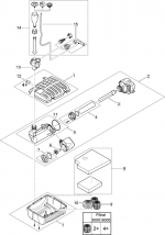 Ersatzteile für Oase Filtral 3000 UVC - Unterwasserfilter