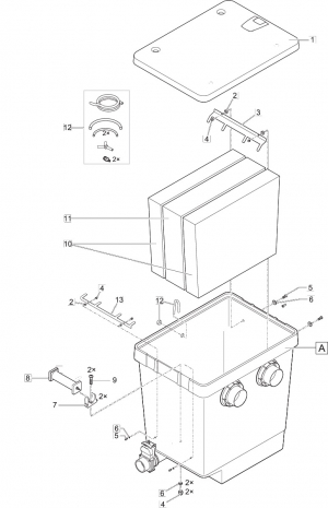 Oase ProfiClear Premium Discharge Module L
