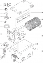 Ersatzteile für Oase ProfiClear Premium DF-XL pump-fed OC - Teich Trommelfilter - Pumpenanschluss