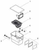  Náhradné diely pre Oase BioSys Skimmer Plus - jazierkový skimmer