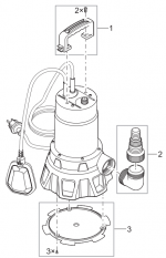 Ersatzteile für Pontec PondoDrain Mud 10000 - Schmutzwasser-Tauchpumpe