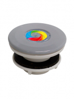 MINI Tube - VA-Düse 9 LED RGB Farbige, 8,2 W (Hellgrau RAL7004) - für Folienbecken