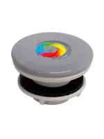 MINI Tube - VA fúvóka 9 LED RGB színes, 8,2 W (Világos szürke RAL7004) - fóliás medencékhez