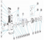 Ersatzteile für Pumpe Astralpool Victoria Plus Silent, 26,5 m3/h 230V
