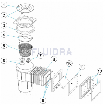 Astralpool Skimmer 17,5 l