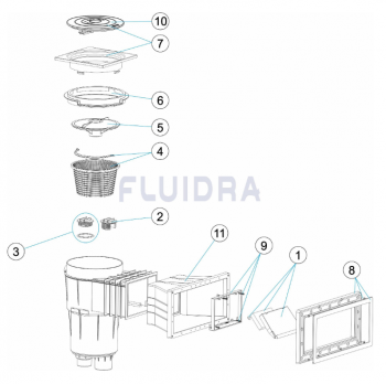 Astralpool Skimmer 17,5 l