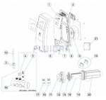 Ersatzteile für Astralpool Saltzwassersystem CTX Go Salt 7, für Pools bis max. 30 m3, mit pH-Sonde und Dosierpumpe für pH-Minus