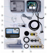 Części zamienne do Astralpool Solinator Sel Clear do basenów do 30 m3