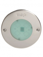 Luce LED HugoLahme - Colore RGBW; 24 V; 16 LED, Ø146 mm, acciaio inossidabile