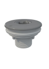 Astralpool Multiflow recirculation nozzle system with external thread, light grey color (RAL7004), for prefabricated pools