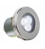 Astralpool reflektor s LED diodami LumiPlus Mini 2.11 V2 DMX 24 V DC - čelo nerez