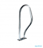 Astralpool Leiter Handlauf aus Edelstahl 470 x 800 mm, AISI 316 - mit rechteckigen Flansch