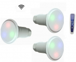 Astralpool Lampa LED LumiPlus FlexiMini V2 - 12 V AC Zestaw 3 lamp, Wifi - z kolorowym światłem RGB