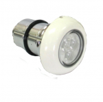 Astralpool réflecteur à diodes LED LumiPlus Micro 2.11 V2 lumière blanc froid 12 V AC - façade ABS avec écrou à enfiler 1¼˝