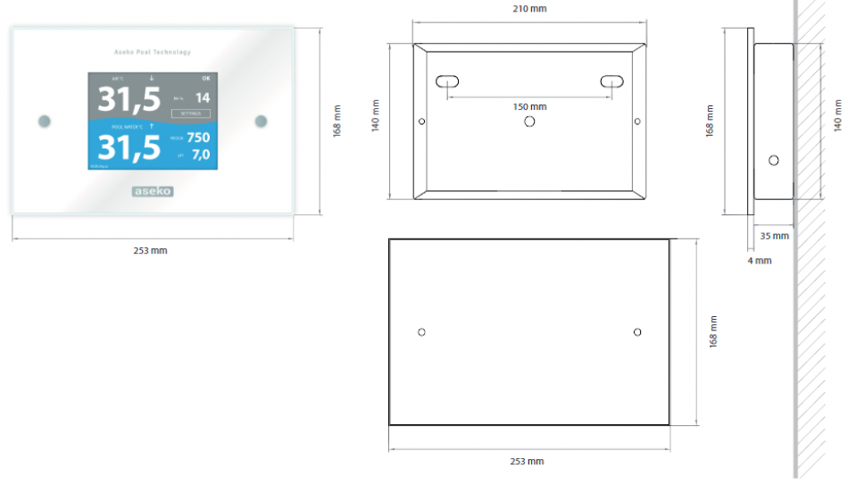 Externer Touchscreen