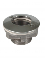 Hugo Lahme bocchetta di aspirazione con flangia - attacco 2" ex, lunghezza 40 mm, per piscine foil
