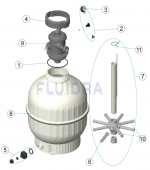 Ersatzteile für Cantabric Filter mit oberem 