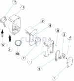 Ricambi per pompa dosatrice peristaltica Astralpool 4 l/h