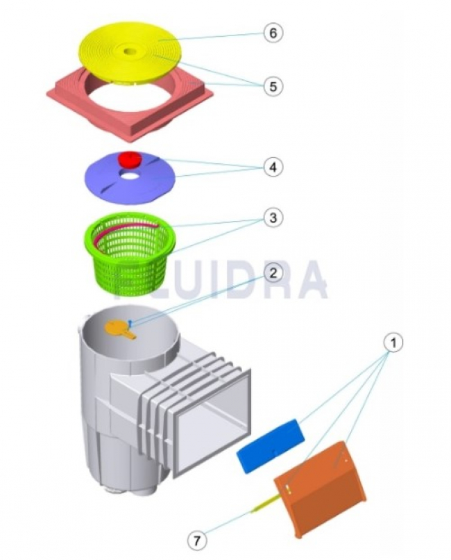 Astralpool Skimmer 15 l
