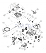 Náhradné diely pre robotický vysávač Zodiac Polaris W 630 - kód produktu: WR000339