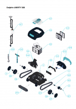 Ersatzteile für Poolroboter Dolphin Liberty 300 - Produkt code: liberty300