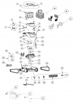 Alkatrészek: Dolphin E10 medence tisztító robothoz - termék kódja: dolp10