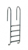 Rebrík nerez Muro so stupňami Luxe, 4 stupňový, AISI 316
