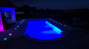 LED-STAR Poollampe MULTICOLOR RGB Farbige 54 W (Leistung 18x3 Watt)