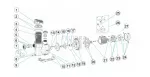 Náhradné diely pre čerpadlo Astralpool Nautilus, 34 m3 / h, 230 / 400 V - kód produktu: 72560