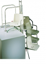 Hydraulický výtah pro bazény madlo délky L-1000 mm - pro osoby do 120 kg