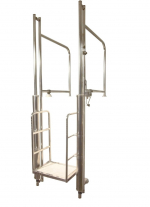 Plošinový hydraulický výtah pro bazény madlo délky L-650 mm - pro osoby do 150 kg