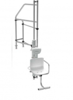 Hydraulický výtah pro bazény délka madla L-650 mm - pro osoby do 120 kg