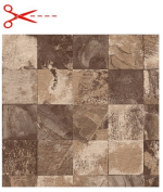 Aquasense Signature - 3D Fidji Brown Sand; 1,65 m Breite, 1,8 mm Dicke, Meterware - Poolfolie, Preis pro m2