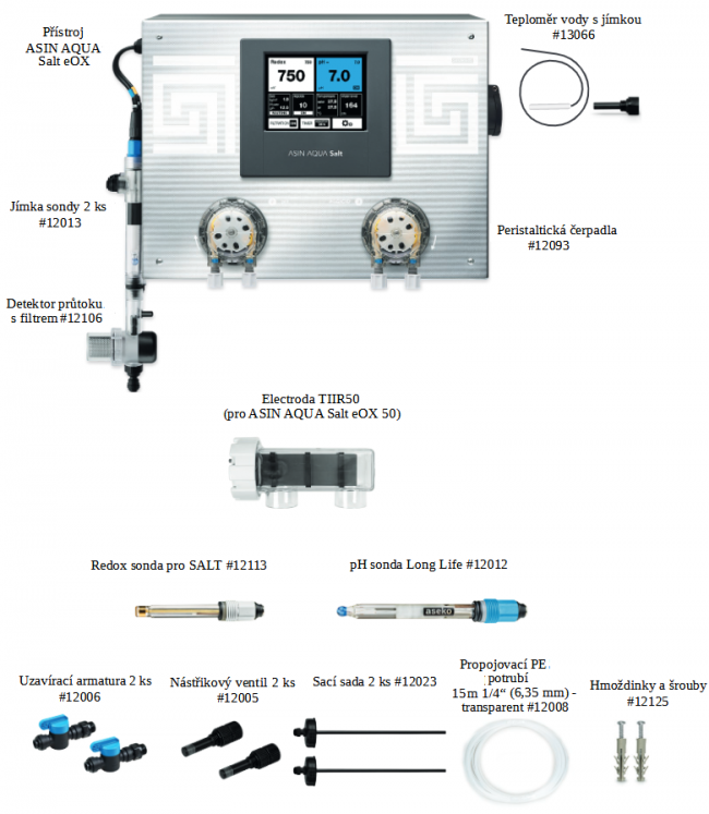 Asin Aqua Salt eOX obsah balení Sk