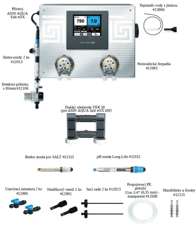 Asin Aqua Salt eOX obsah balení Sk
