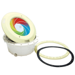 Podvodný svetlomet VA LED RGB farebné, PF, 12 V; 16 W, piesková farba, pre fóliové bazény