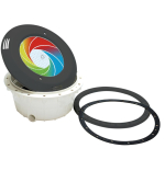 Podvodný svetlomet VA LED RGB farebné, PF, 12 V; 16 W, tmavo šedá farba, pre fóliové bazény