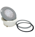 VA Halogen, Unterwasserscheinwerfer, PF, 12 V; 300 W, Farbe Hellgrau, für Folienbecken