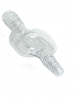 Siphon aus transparentem PVC