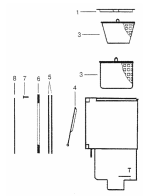 Náhradné diely - Skimmer Hayward SP 1090, 94, 96, 97