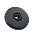 Neptun krytka s mriežkou k ABS tryske 1/2" vonkajší závit - Tmavosivá (RAL7016)