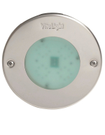 LED Licht Hugo Lahme - Tageslichtweiß 6000 K; 24 V; 8 LED, Ø 146 mm, Bronze - Salzwasserbeständig, für Folien und Betonpools