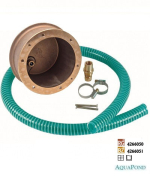 Hugo Lahme Einbautopf, für UWL Ø 146 mm, Bronze, für Fliesen- und Folienbecke