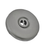 Neptun takarófedél ráccsal - ABS befúvóhoz, 1/2" külső menettel - Világosszürke
