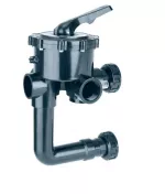 Astralpool Klasik boční šesticestný ventil pro filtry Cantabric, Bilbao, RapidPool, Uve, Volcano - připojení 2