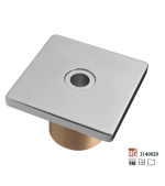 Hugo Lahme vtoková tryska Ø 18 mm, červený bronz, vonkajší závit 2“, dĺžka 40 mm, pre keramické a prefabrikované bazény